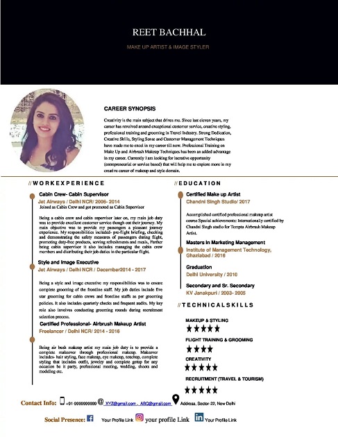 Semi-info-graphic-Professional-Resume-sample 